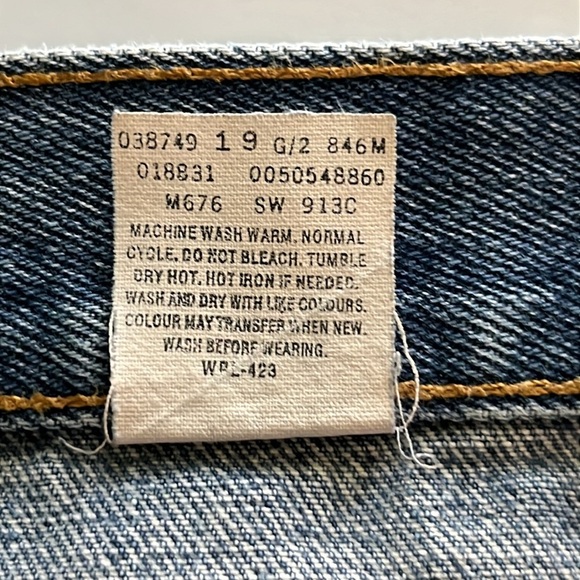 Vintage Levi’s 505 Regular Fit Straight Leg Size 40 x 32 - Picture 10 of 16